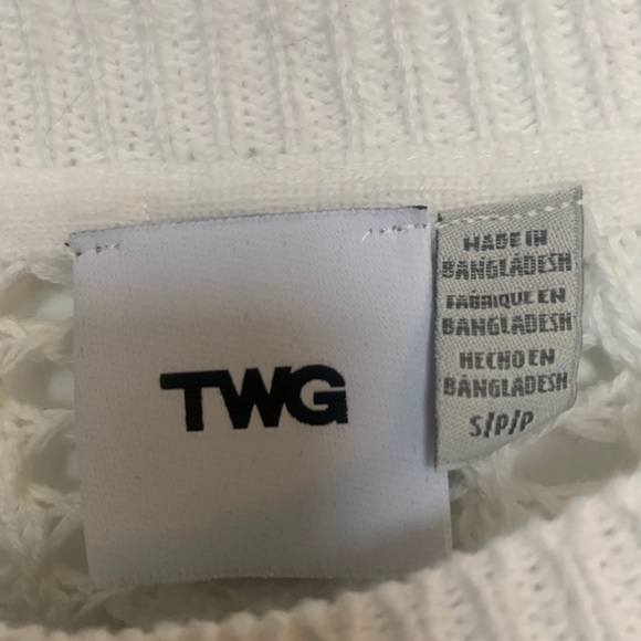 TWG white knit sweater - Picture 3 of 4